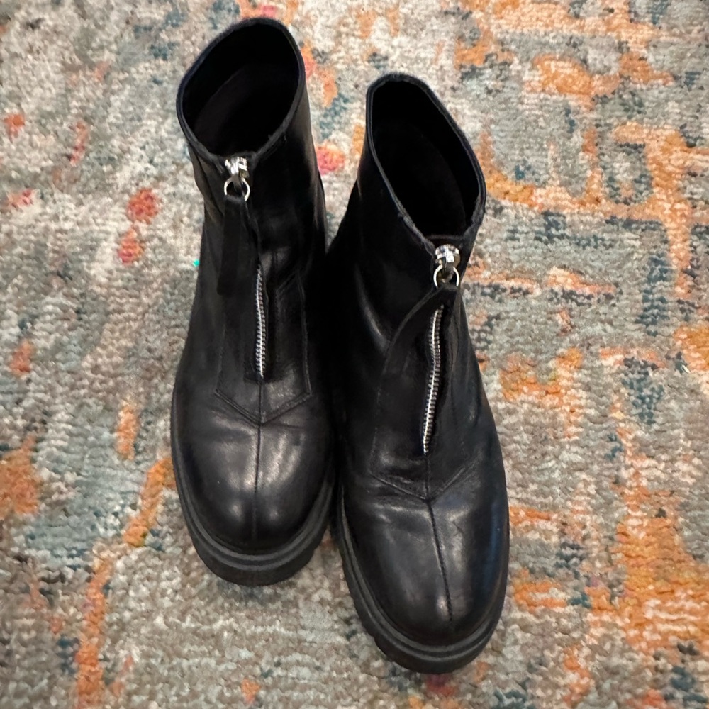 Black Combat Boots